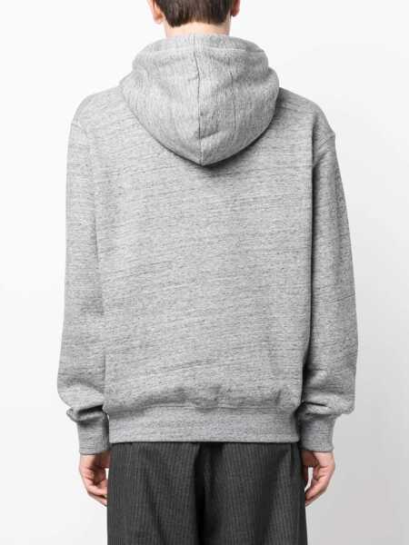 Bluze de trening DSQUARED2 DSQUARED2 Logo Print Hoodie GREY Barbati (BM 10545089) 4
