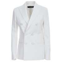 Geci DSQUARED2 OSCAR JACKET COTTON SILK DOUBLE BREASTED CLOTHING Femei
