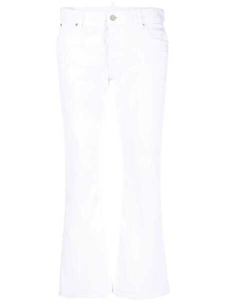 Pantaloni casual DSQUARED2 DSQUARED2 Bootcut Cropped Trousers MULTICOLOR Femei (BM 10546316) 1