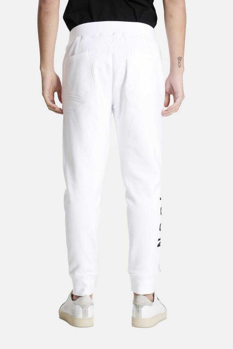 Pantaloni DSQUARED2 DSQUARED2 Jump Sweats WHITE Barbati (BM 10546865) 2