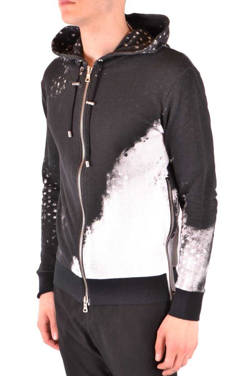 Pulovere Balmain Balmain Sweatshirt Black Barbati (BM 10547189) 3