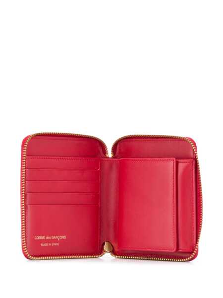 Portofele Comme des Garons Comme Des Garons Polka Dots Printed Wallet RED Femei (BM 10547849) 3