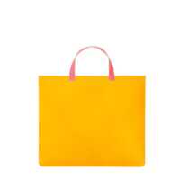 Genti de mana Comme Des Garçons Super Fluo Leather Tote Bag Unisex Femei