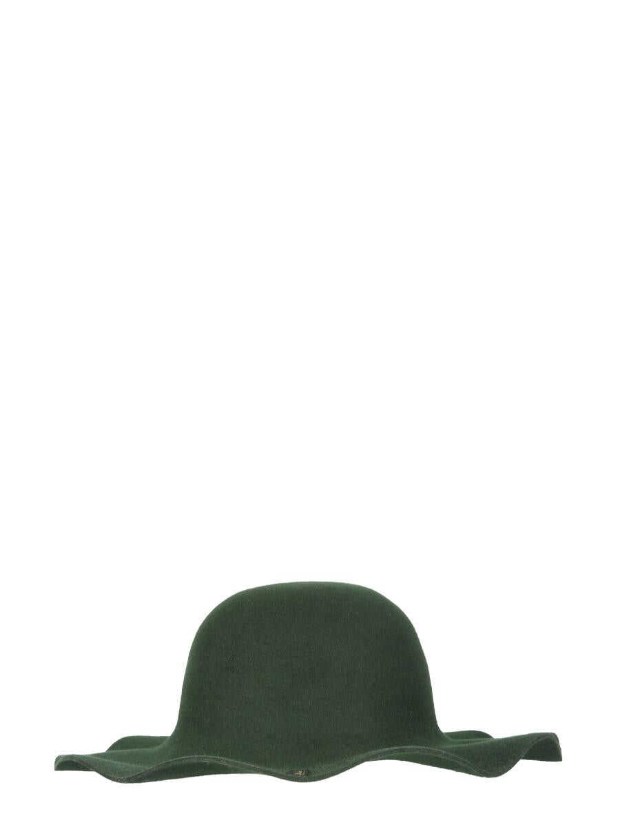 AMI Paris AMI PARIS AMI X BORSALINO HAT UNISEX GREEN