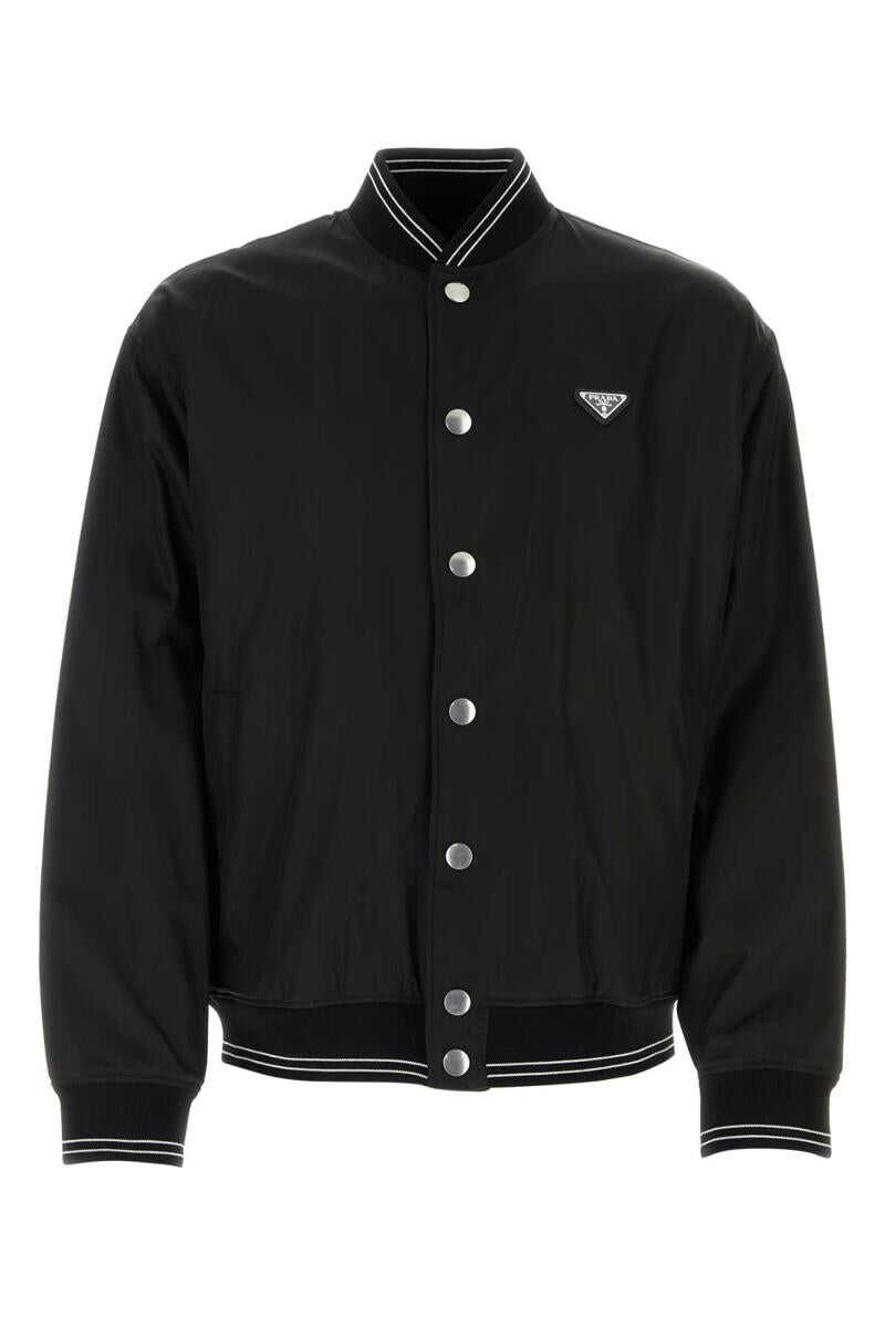 Prada PRADA JACKETS BLACK