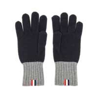 Manusi pentru Barbati - Manusi Thom Browne THOM BROWNE GLOVES WITH LOGO BLUE Barbati (BM 10563098) - B-mall.ro
