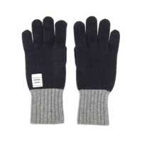 Manusi THOM BROWNE GLOVES WITH LOGO Barbati