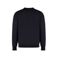 Pulovere Prada pentru Barbati - Pulovere Prada Prada Long Sleeve Crew-Neck Sweater BLUE Barbati (BM 10563383) - B-mall.ro