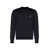 Prada Prada Long Sleeve Crew-Neck Sweater BLUE