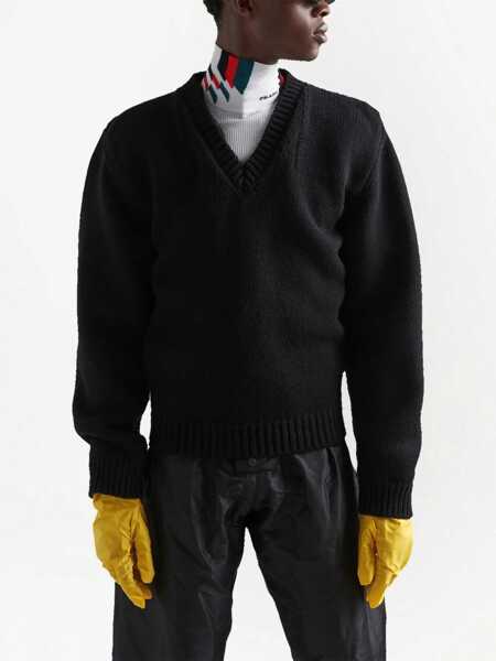 Pulovere Prada Prada Knitwear Black Barbati (BM 10563401) 4