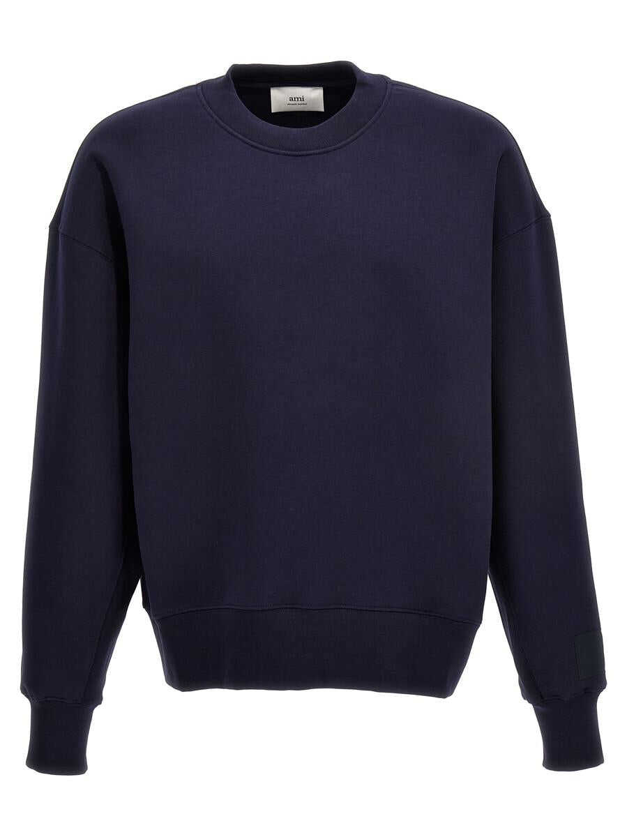 AMI Paris AMI PARIS Cotton blend sweatshirt Blue