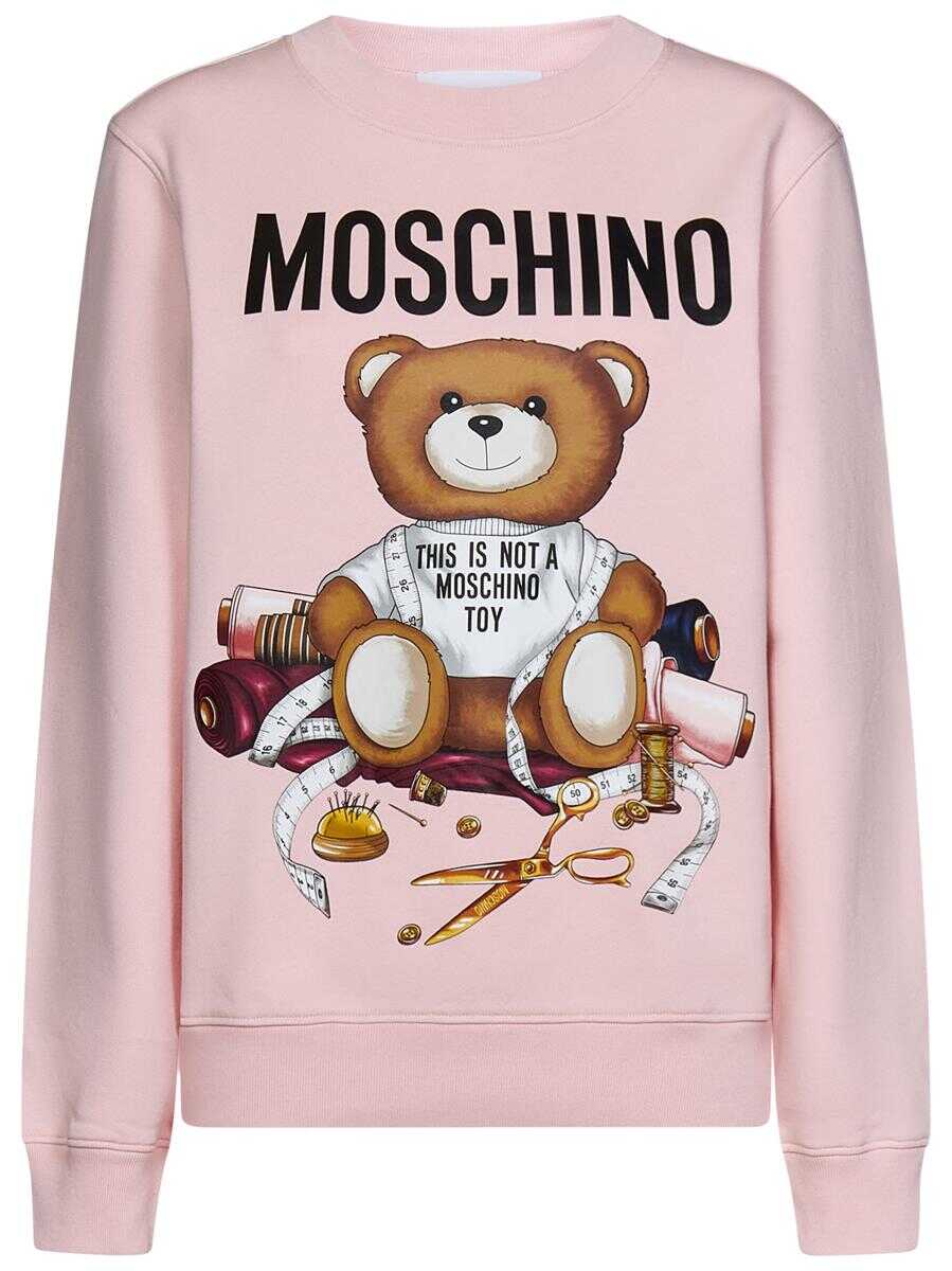 Moschino Moschino TAILOR TEDDY BEAR Sweatshirt Pink