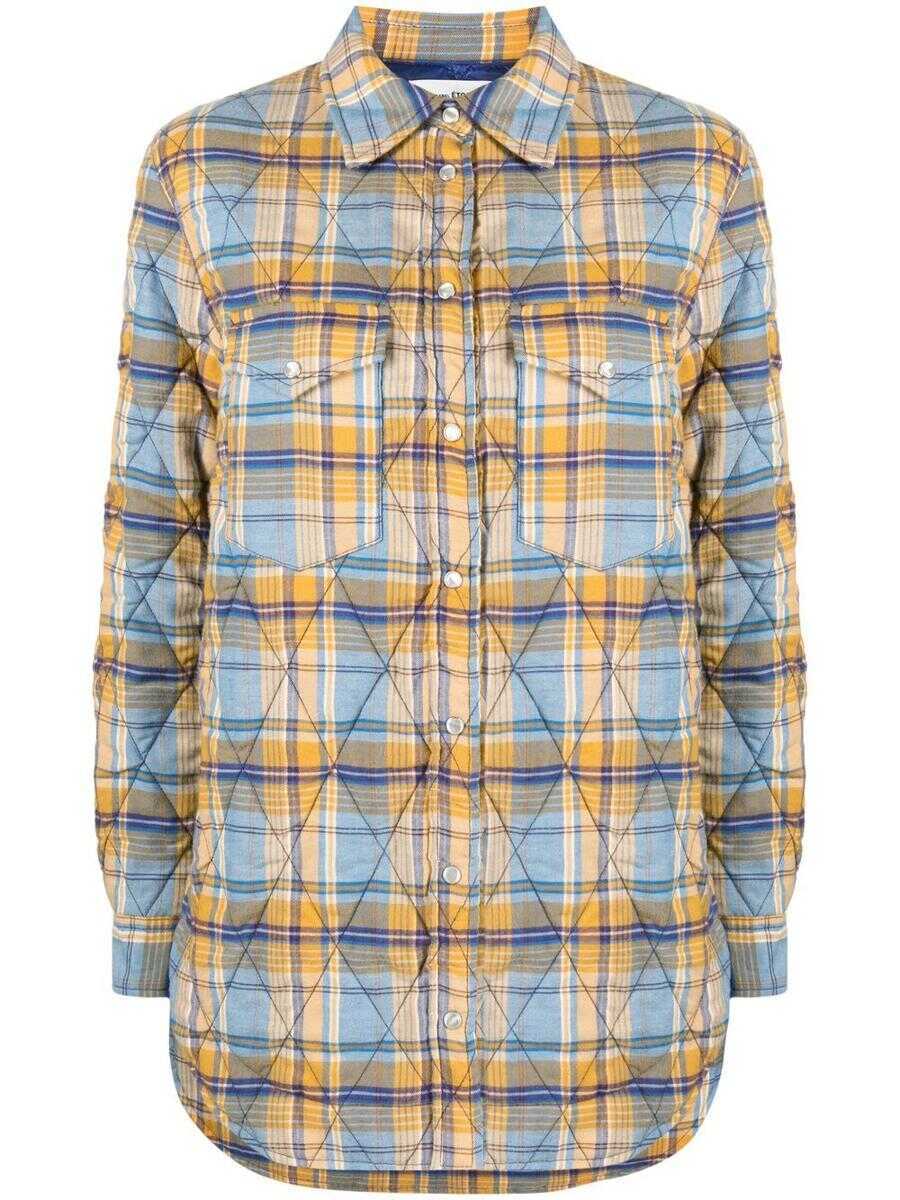 Geci Isabel Marant Isabel Marant toile Mysen Cotton Jacket BLUE Femei (BM 10566530) 1