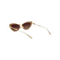 Ochelari de soare Valentino Garavani Dama - Ochelari de soare Valentino Garavani Valentino Garavani SUNGLASSES LIGHT GOLD CRYSTAL MEDIUM BROWN W/ DARK BROWN TO LIGHT BROWN Femei (BM 10567550) - B-mall.ro