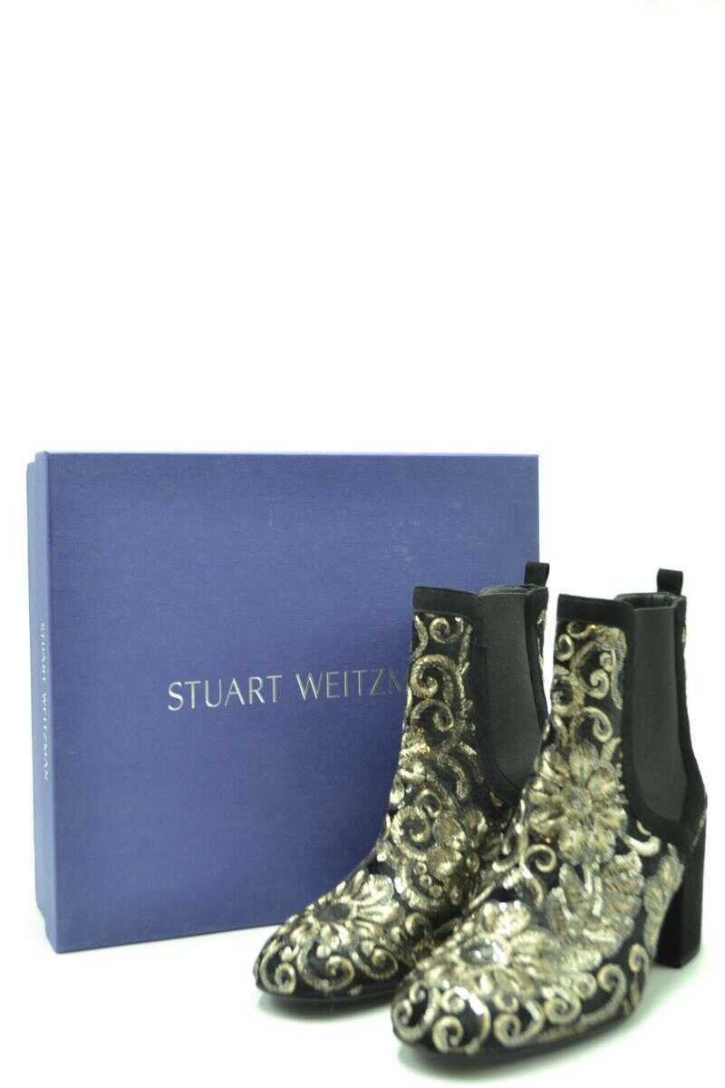 Bocanci Stuart Weitzman Stuart Weitzman Booties Black Femei (BM 10572155) 4