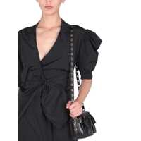 Rochii RED VALENTINO Dama - Rochii RED VALENTINO Red Valentino Taffeta Dress With Loop Black Femei (BM 10572809) - B-mall.ro