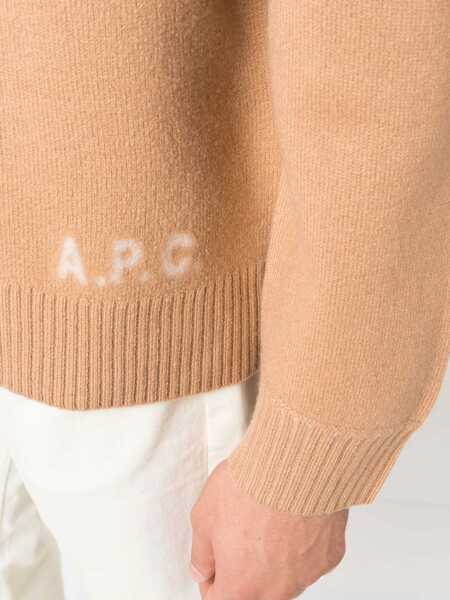 Pulovere A.P.C. A.P.C. Pull Walter Clothing Beige Barbati (BM 10573277) 5