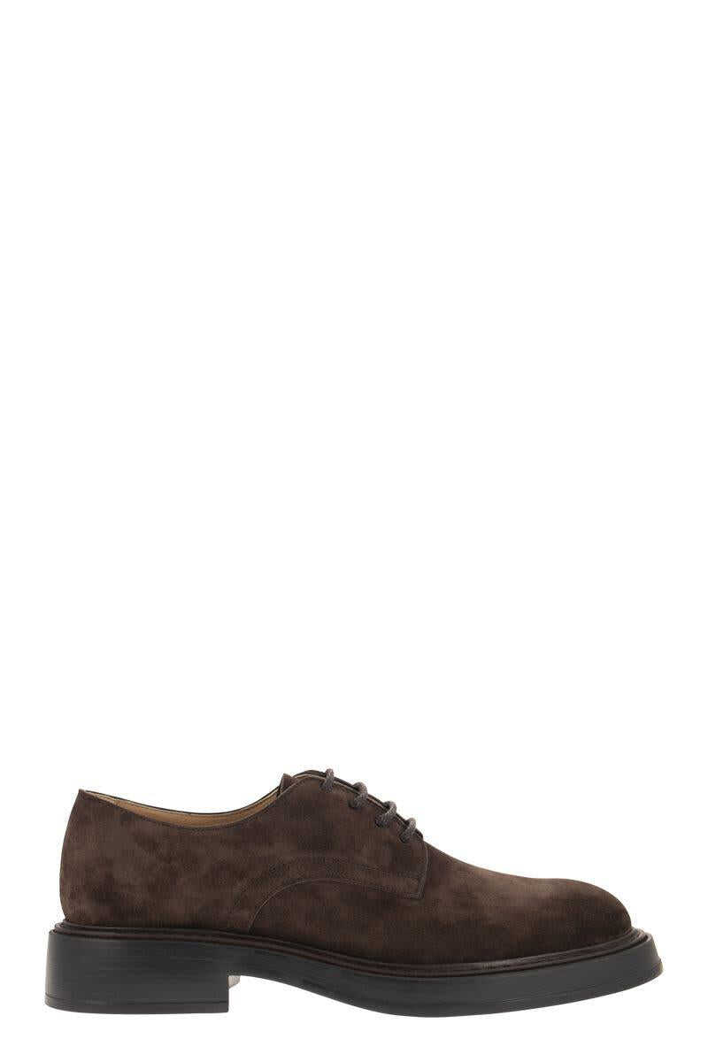 TOD’S TOD’S Suede lace up shoes Brown