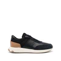 Sneakers Tod'S Black Suede And Beige Leather Sneakers Barbati