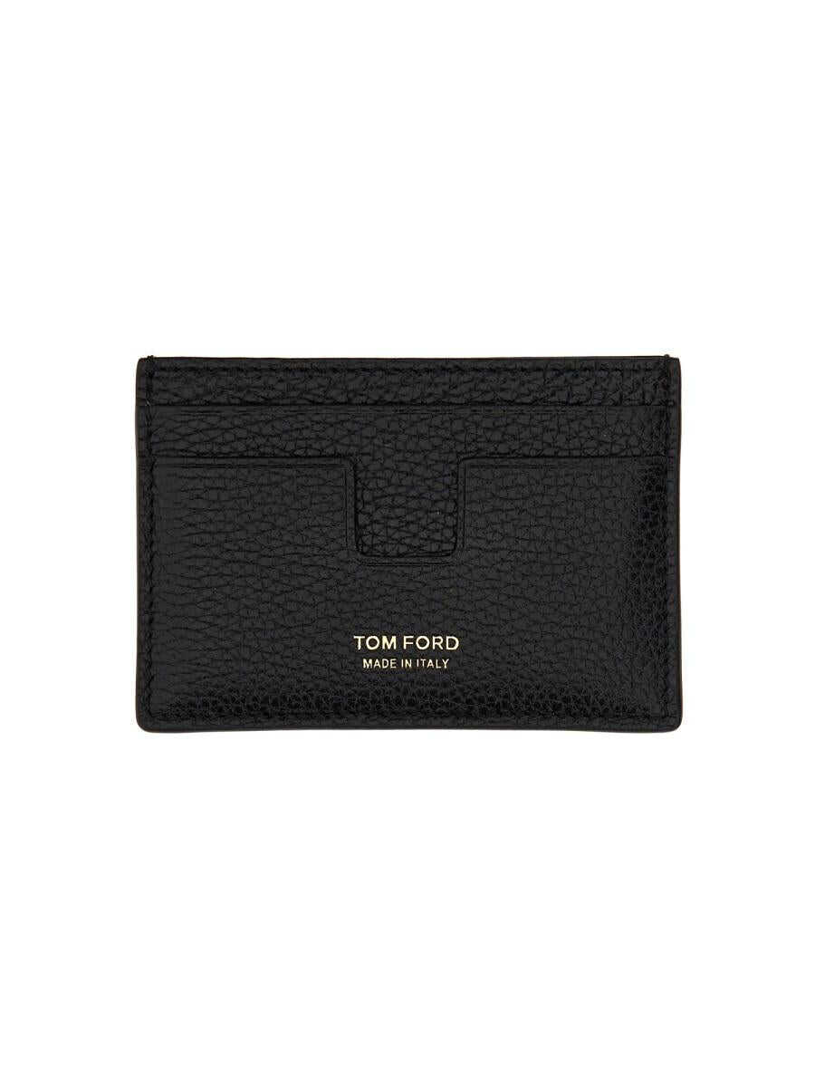 Tom Ford TOM FORD T LINE CLASSIC CARD HOLDER BLACK