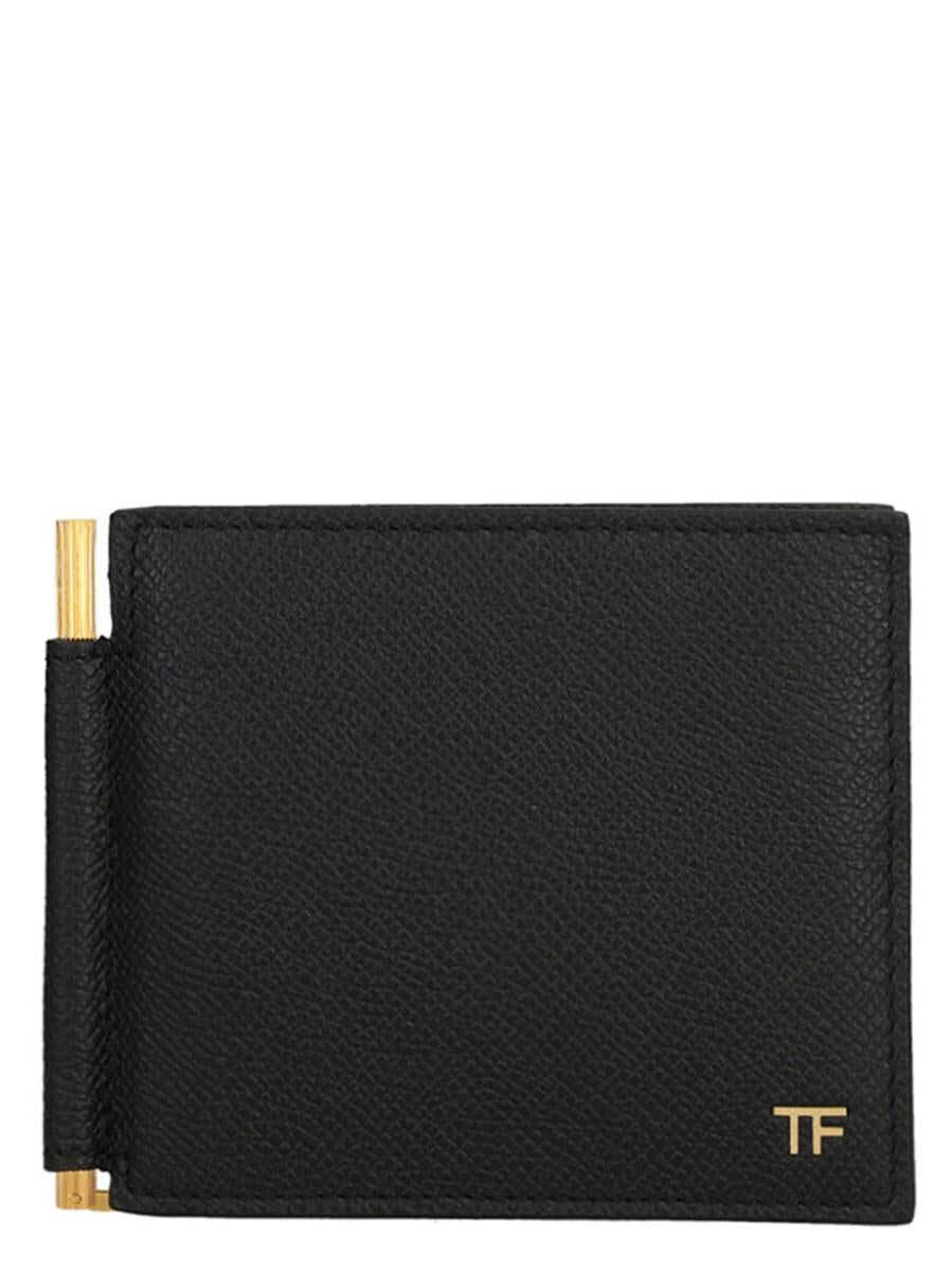 Tom Ford TOM FORD \'Money clip\' card holder BLACK