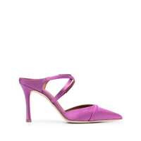 Pantofi cu toc Malone Souliers Yoana 90 Satin Mules Femei