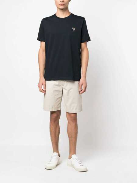 Tricouri Paul Smith Zebra Logo T-Shirt BLUE Barbati (BM 10578713) 2