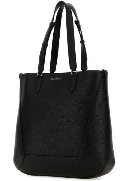 Borsete Alexander McQueen Tote Bag The Edge BLACK Barbati (BM 10578740) 2