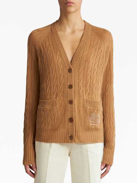 Cardigane ETRO V-Neck Cardigan BEIGE Femei (BM 10578818) 2