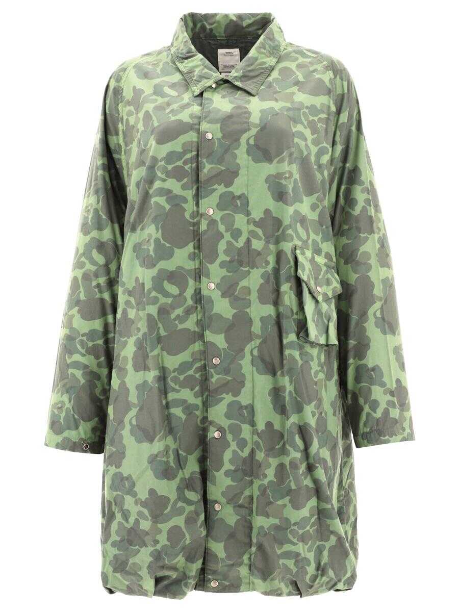 VISVIM VISVIM "Four Winds" raincoat GREEN