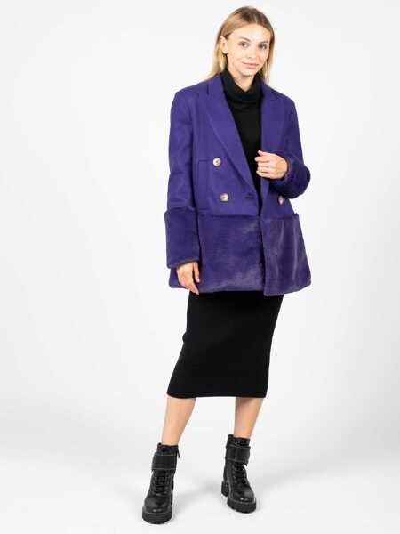 Jachete Silvian Heach Nichiren CVA22028GC Fioletowy Barbati (BM 10579940) 2