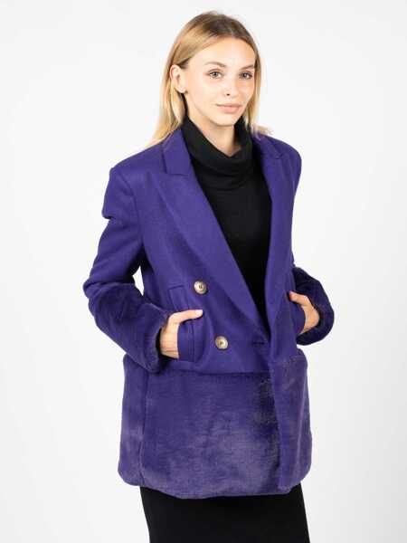 Jachete Silvian Heach Nichiren CVA22028GC Fioletowy Barbati (BM 10579940) 3