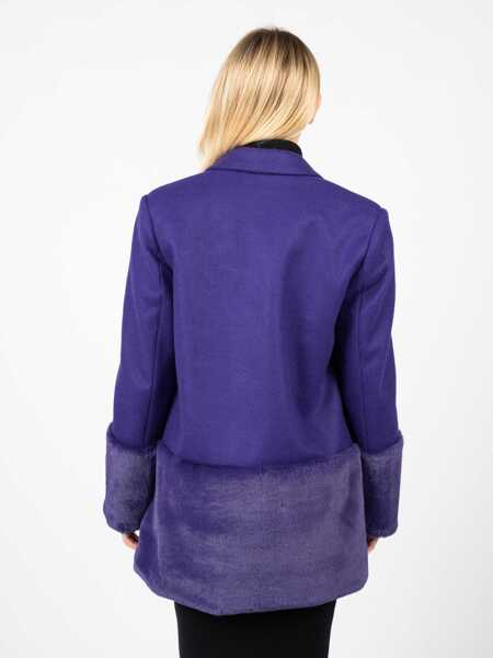 Jachete Silvian Heach Nichiren CVA22028GC Fioletowy Barbati (BM 10579940) 4