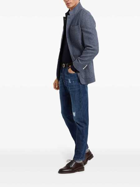 Pulovere Brunello Cucinelli Brunello Cucinelli Sweaters BLUE Barbati (BM 10580696) 2