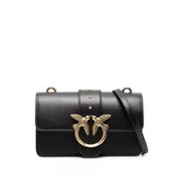 Genti de mana Pinko Pinko Leather Bag 'Love One Mini' In Black