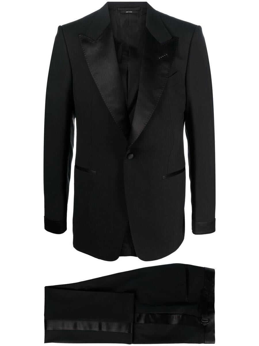 Tom Ford TOM FORD Wool tailored suit BLACK