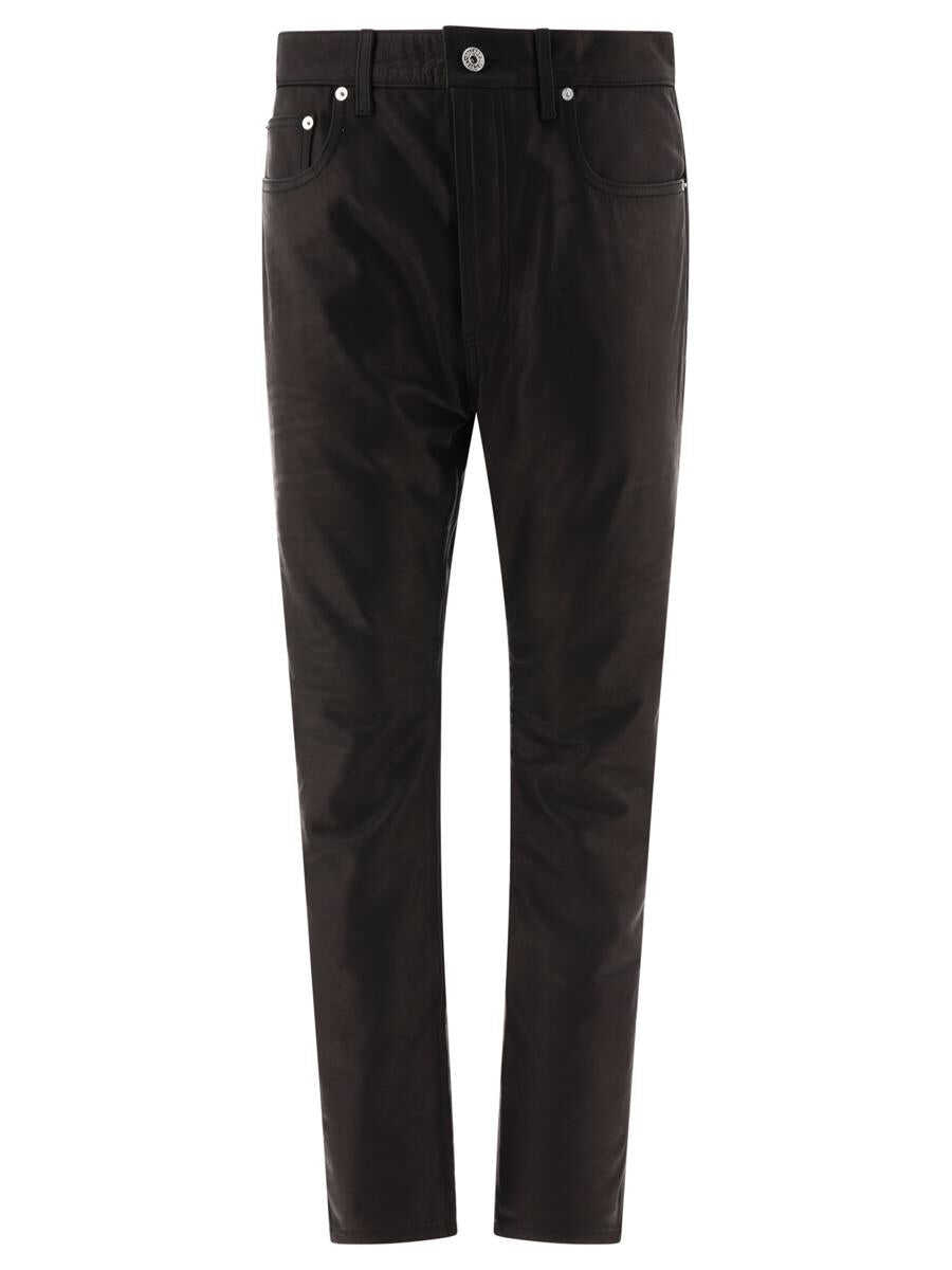 GALLERY DEPT. "5001" leather trousers Black