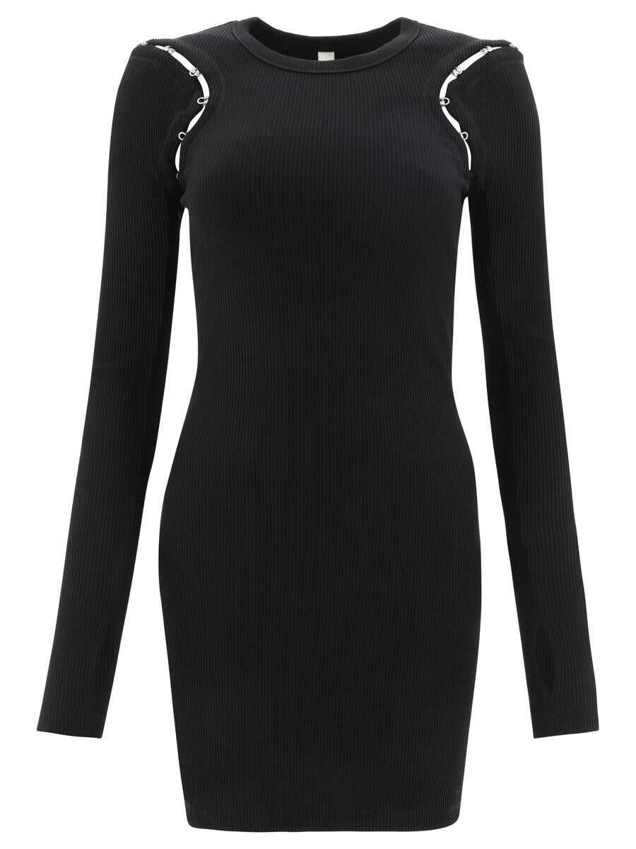 DION LEE "Hook and Eye" dress Black