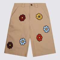 Pantaloni Moncler Genius Moncler Genius Beige Cotton Belmont Shorts