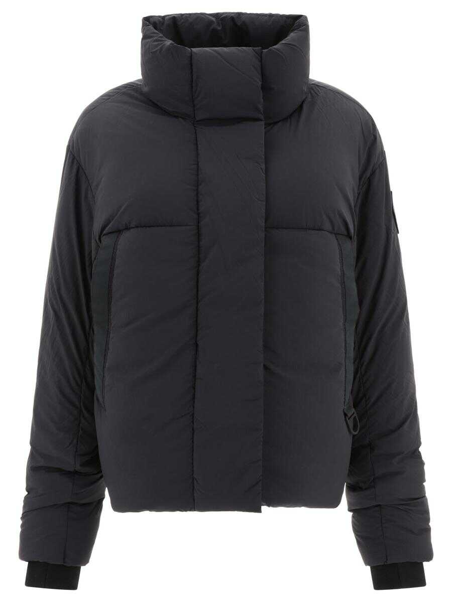 CANADA GOOSE CANADA GOOSE "Junction Cropped" down jacket Black