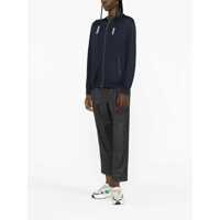 Cardigane Brunello Cucinelli Dama - Cardigane Brunello Cucinelli Brunello Cucinelli Cotton And Silk Hoodie BLUE Femei (BM 10610465) - B-mall.ro