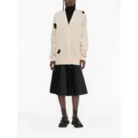 Imbracaminte Dama pagina 614 - Cardigane MM6 Maison Margiela Mm6 Maison Margiela Beige Alpaca Blend Cardigan Beige Femei (BM 10615394) - B-mall.ro