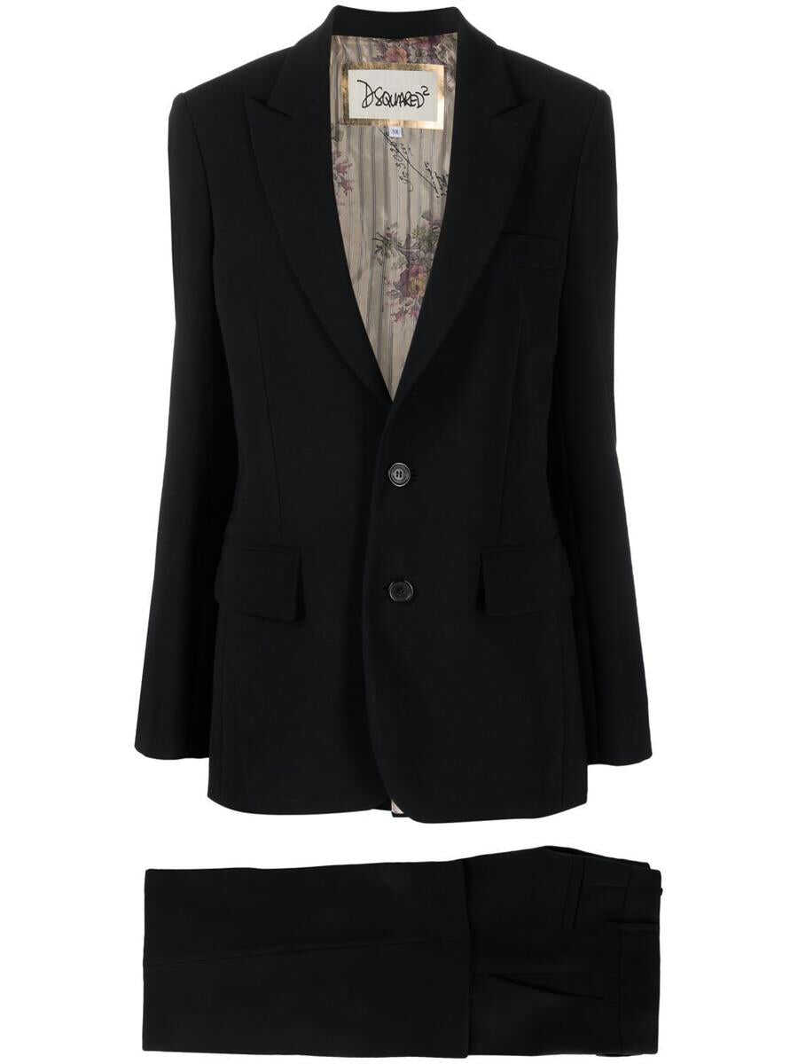 DSQUARED2 DSQUARED2 Tailored single-breasted suit Black