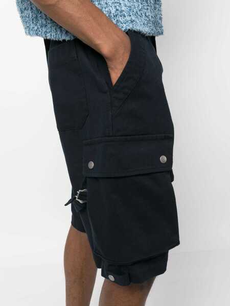 Pantaloni Isabel Marant Isabel Marant Black Cotton Cargo Shorts Black Barbati (BM 10616630) 5