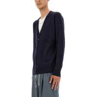 Pulovere Maison Margiela pentru Barbati - Cardigane Maison Margiela V-Neck Cardigan BLUE Barbati (BM 10620395) - B-mall.ro