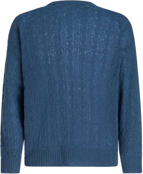 Pulovere casual ETRO Pegasus Shirt BLUE Barbati (BM 10620398) 5