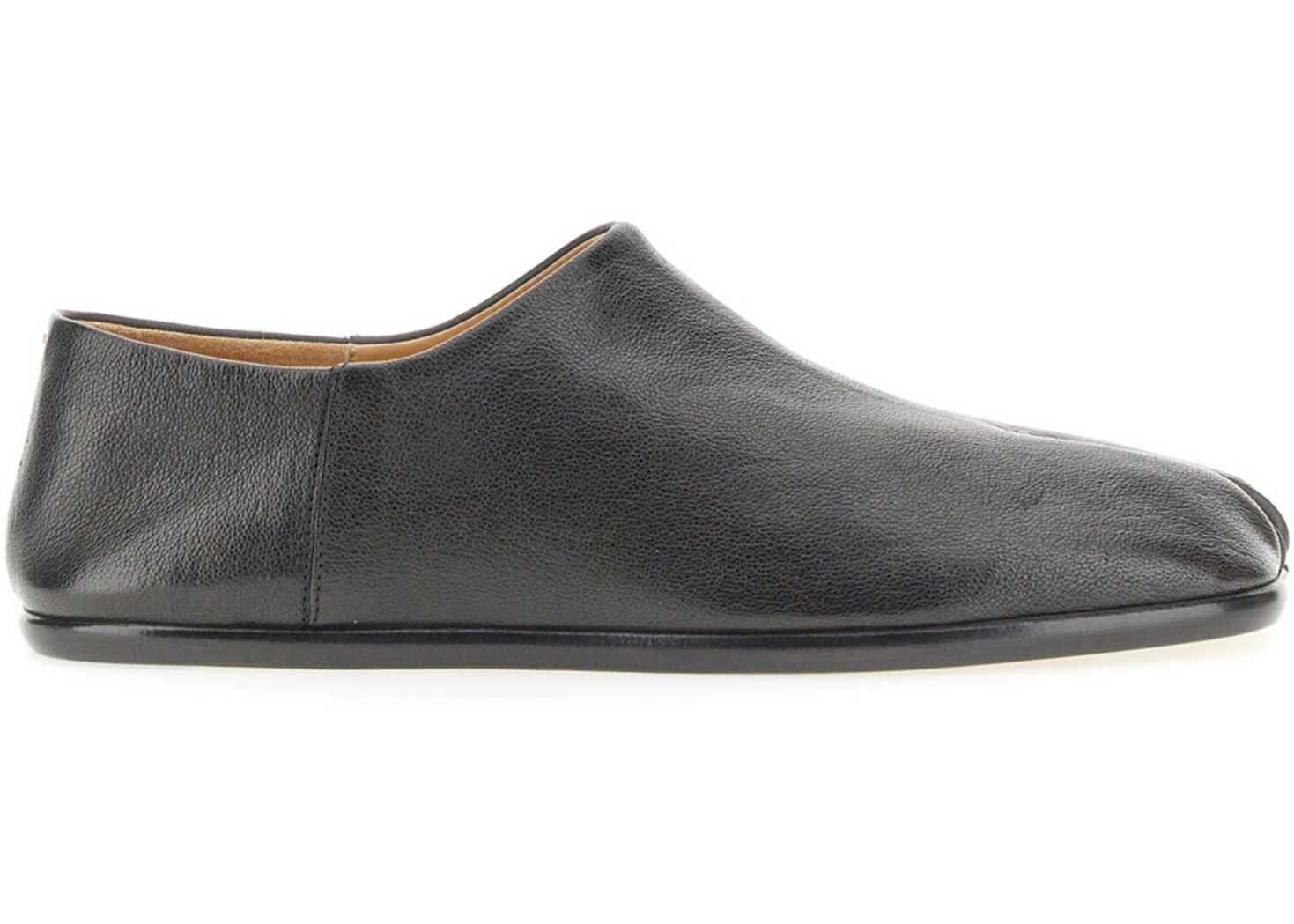 Maison Margiela Tabi Flat Without Laces BLACK