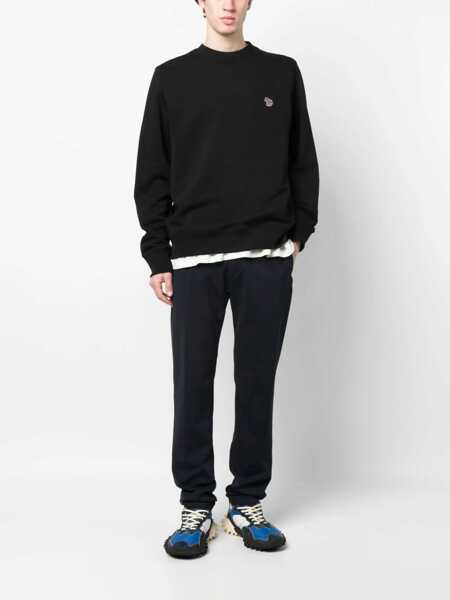 Bluze de trening Paul Smith Sweatshirt With Zebra Embroidery BLACK Barbati (BM 10620443) 2