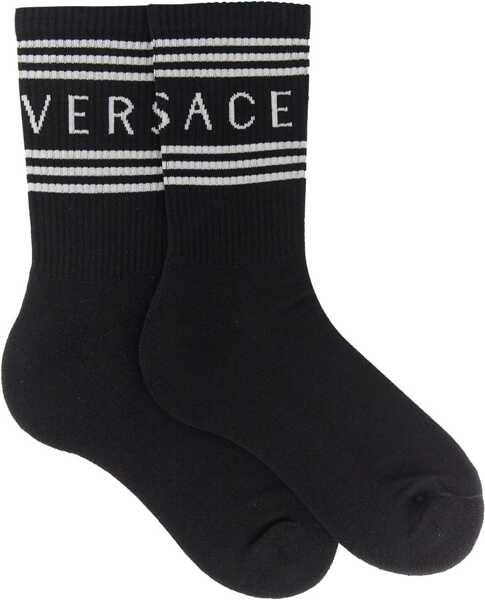 Sosete Versace Socks With Logo BLACK Barbati (BM 10620458) 3