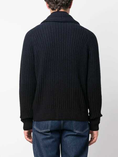 Cardigane BRIONI Cashmere Cardigan BLUE Barbati (BM 10620470) 4